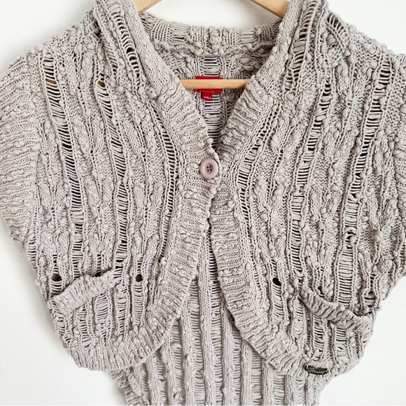 Firetrap one of a kind open knit grey cardigan - Picture 9 of 9
